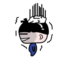 One of us: Little Cute Boy sticker #14111089