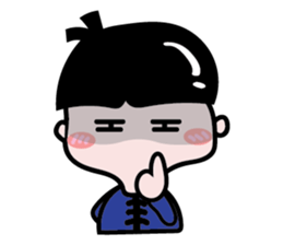 One of us: Little Cute Boy sticker #14111093