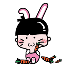 One of us: Little Cute Boy sticker #14111094