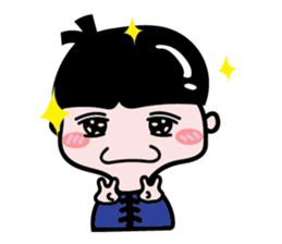 One of us: Little Cute Boy sticker #14111097