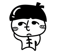 One of us: Little Cute Boy sticker #14111100