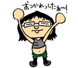 Hibi-chan recording days sticker #14111560