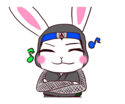 [NINJA?] Rabbit HANZO 1 sticker #14112011