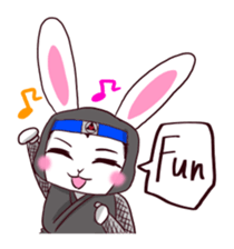[NINJA?] Rabbit HANZO 1 sticker #14112019