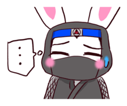 [NINJA?] Rabbit HANZO 1 sticker #14112025