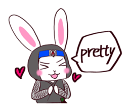 [NINJA?] Rabbit HANZO 1 sticker #14112026