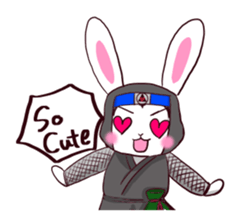 [NINJA?] Rabbit HANZO 1 sticker #14112028
