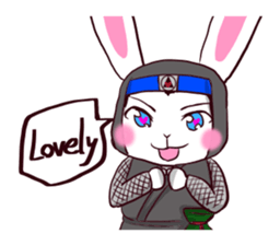 [NINJA?] Rabbit HANZO 1 sticker #14112029