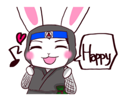 [NINJA?] Rabbit HANZO 1 sticker #14112030