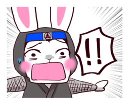 [NINJA?] Rabbit HANZO 1 sticker #14112032