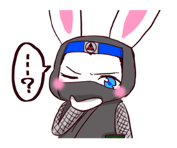 [NINJA?] Rabbit HANZO 1 sticker #14112033