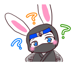 [NINJA?] Rabbit HANZO 1 sticker #14112034