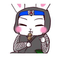 [NINJA?] Rabbit HANZO 1 sticker #14112035