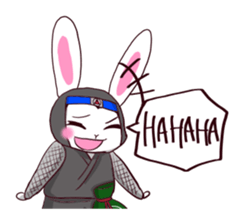 [NINJA?] Rabbit HANZO 1 sticker #14112039