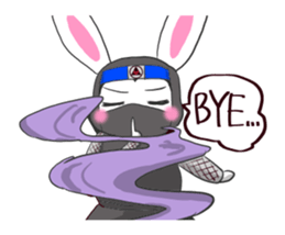 [NINJA?] Rabbit HANZO 1 sticker #14112040