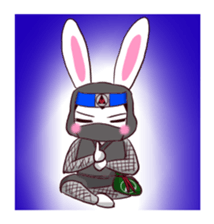 [NINJA?] Rabbit HANZO 1 sticker #14112044