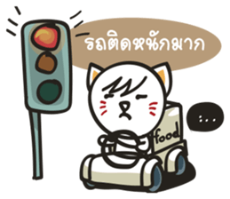 MANEKI-TRUCK sticker #14112101