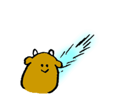 Cow's name is Oyamada sticker #14112272