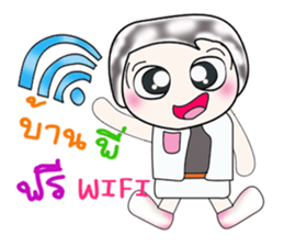 .. Mr. Kuwabara.. Hello!! ^_^ sticker #14112344