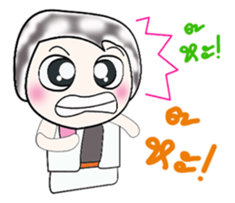 .. Mr. Kuwabara.. Hello!! ^_^ sticker #14112349