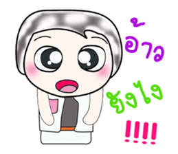 .. Mr. Kuwabara.. Hello!! ^_^ sticker #14112357