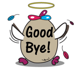 Mischievous Bird with Special Crested sticker #14112624