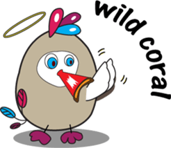 Mischievous Bird with Special Crested sticker #14112631