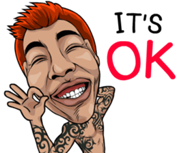 Tattoo Gangster II<ENG> sticker #14112965