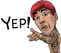 Tattoo Gangster II<ENG> sticker #14112967