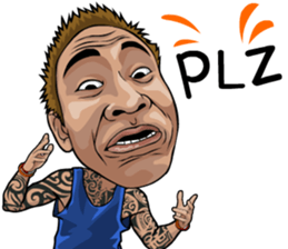 Tattoo Gangster II<ENG> sticker #14112968