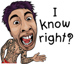 Tattoo Gangster II<ENG> sticker #14112980