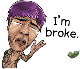 Tattoo Gangster II<ENG> sticker #14112981