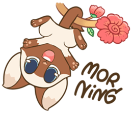 Lamood the Cat sticker #14113356