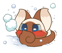 Lamood the Cat sticker #14113360