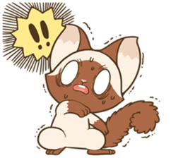 Lamood the Cat sticker #14113375