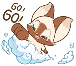 Lamood the Cat sticker #14113381