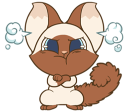 Lamood the Cat sticker #14113388