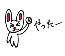 rabbicho sticker #14113472