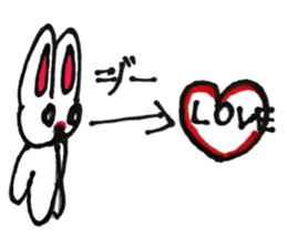 rabbicho sticker #14113477