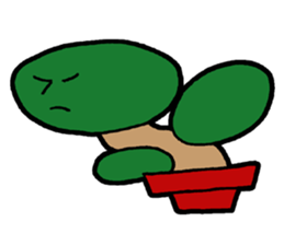 bonsai02 (English language) sticker #14113502