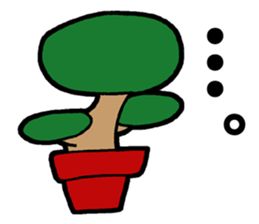 bonsai02 (English language) sticker #14113512