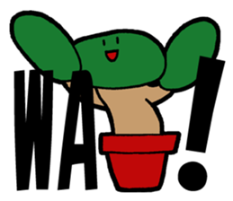 bonsai02 (English language) sticker #14113522