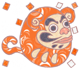 Cute monkey 1 Chinese (Traditional) sticker #14113973