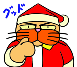 Santa Claus Cat ~ Goodbye Rokusaburo ~ sticker #14114241