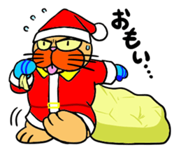 Santa Claus Cat ~ Goodbye Rokusaburo ~ sticker #14114243