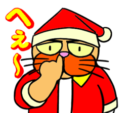 Santa Claus Cat ~ Goodbye Rokusaburo ~ sticker #14114245