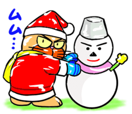 Santa Claus Cat ~ Goodbye Rokusaburo ~ sticker #14114251