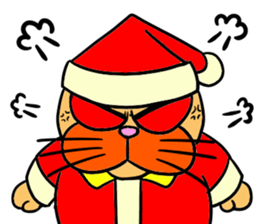 Santa Claus Cat ~ Goodbye Rokusaburo ~ sticker #14114257
