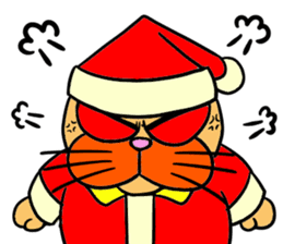 Santa Claus Cat ~ Goodbye Rokusaburo ~ sticker #14114257