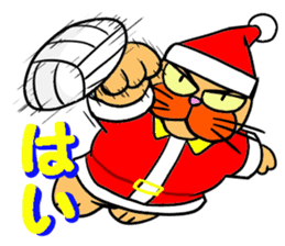 Santa Claus Cat ~ Goodbye Rokusaburo ~ sticker #14114263